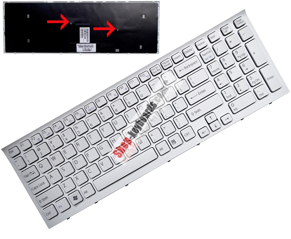 Sony VAIO VPC-EB1BGX  Keyboard replacement
