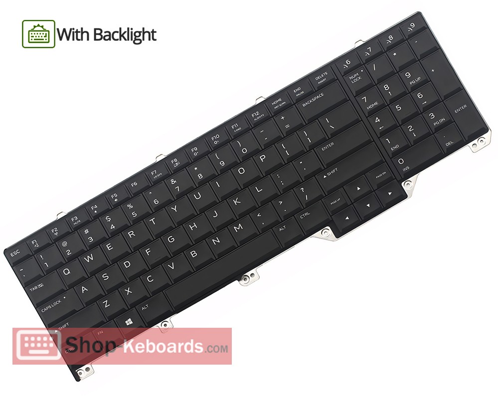 Dell NSK-EE0BC  Keyboard replacement