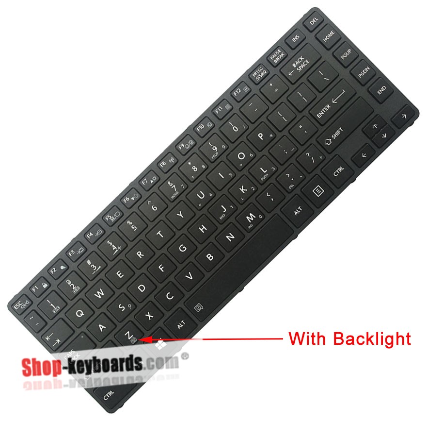 Toshiba DYNABOOK RZ73/V Keyboard replacement
