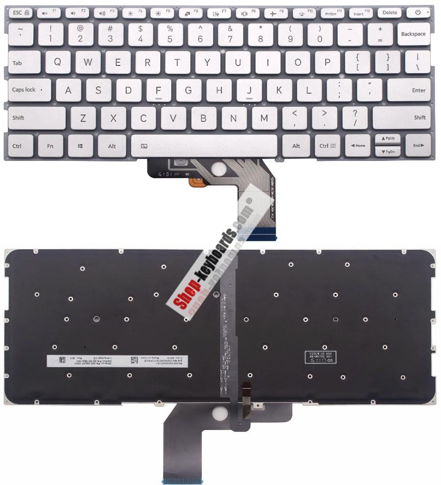 XIAOMI Mi Notebook Air 13.3 2018 Keyboard replacement