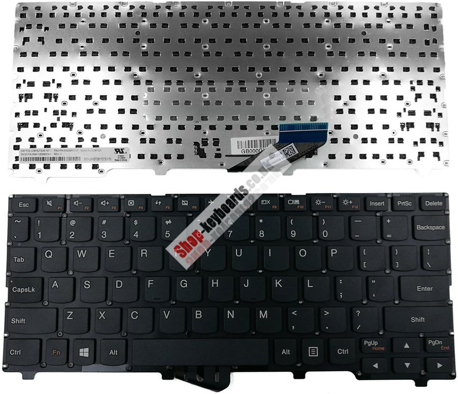 Lenovo 5CB0M53724  Keyboard replacement