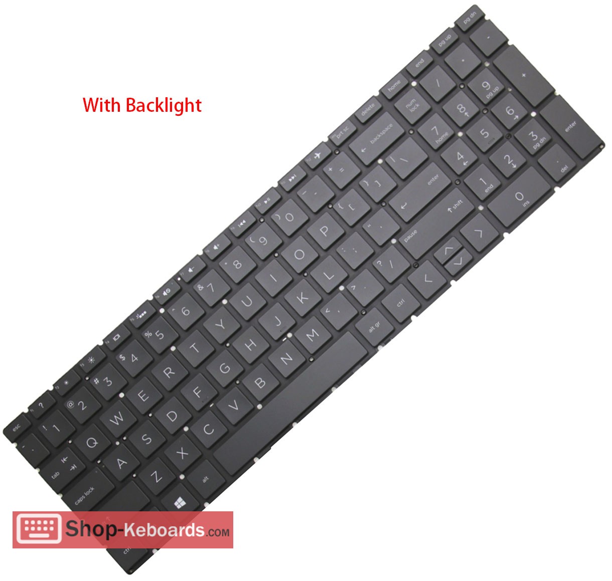 HP ENVY 17-BW0601NG  Keyboard replacement