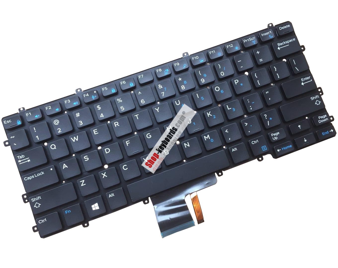 Dell NSK-LZABC Keyboard replacement