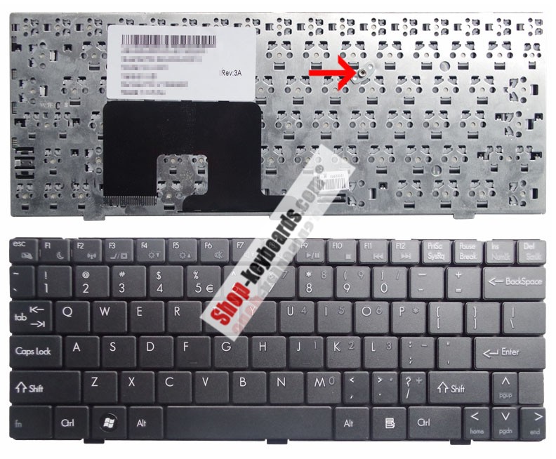 HAIER AEUW3700010 Keyboard replacement