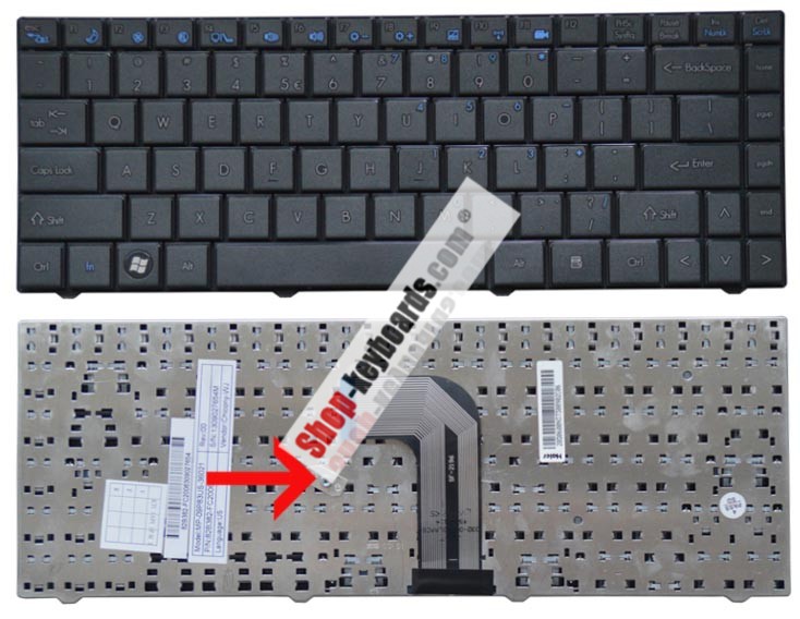 CHICONY V111328BS1 Keyboard replacement