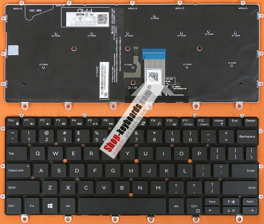 Dell PK131QS1A00 Keyboard replacement