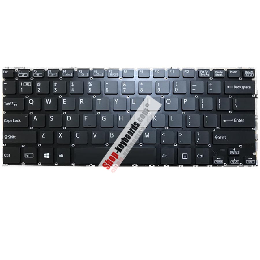 Sony VAIO VJZ13B Keyboard replacement