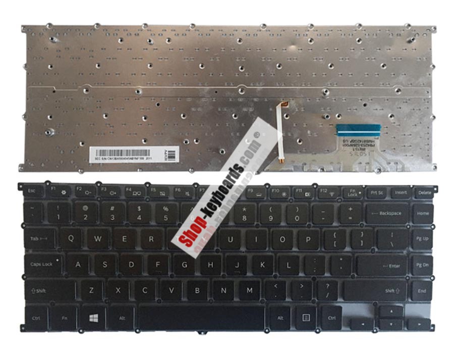 Samsung NP940Z5L Keyboard replacement