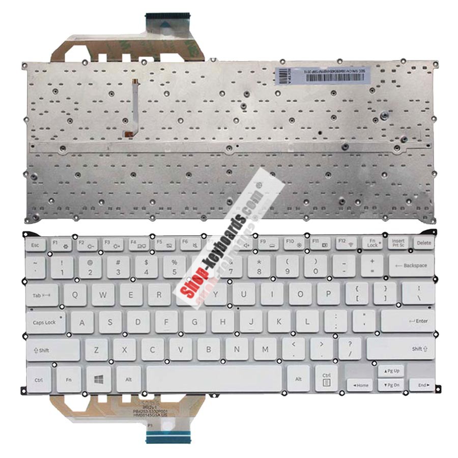 Samsung NP940X3L Keyboard replacement