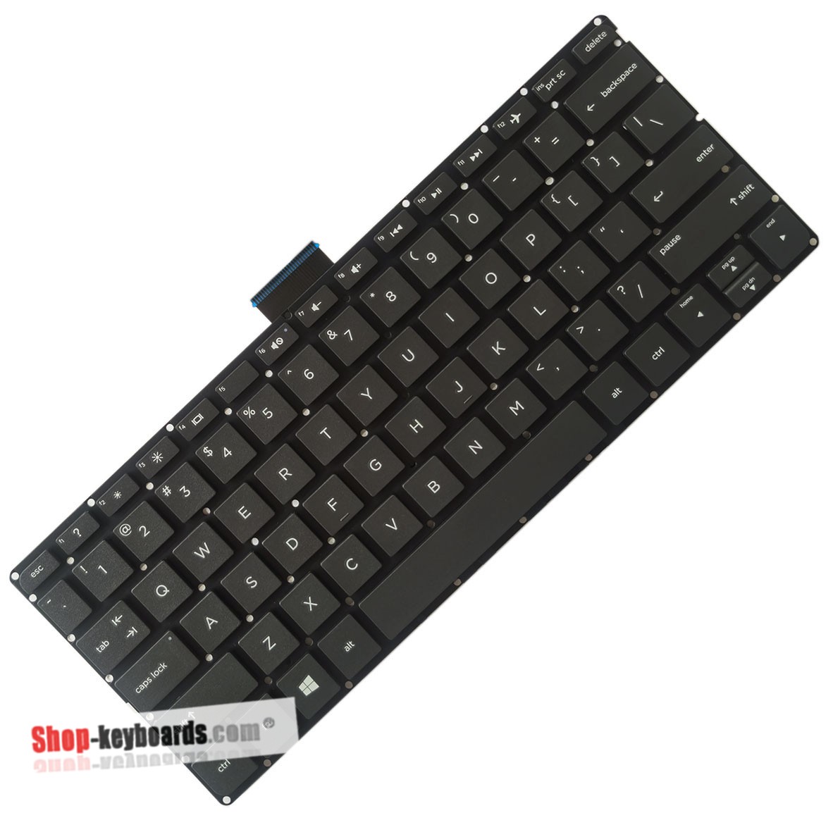 HP 835086-O31  Keyboard replacement