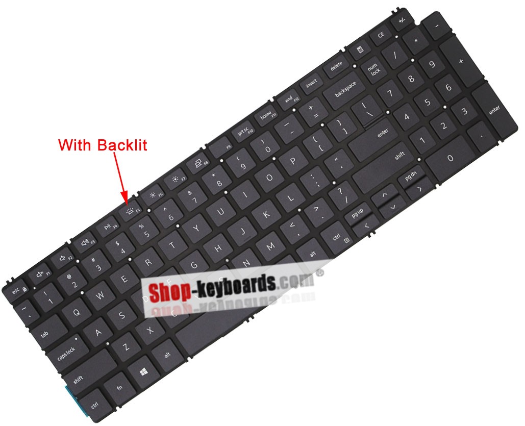 Dell DLM18J76DN-528 Keyboard replacement