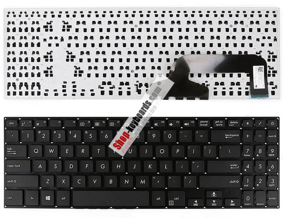 Asus 0KN1-3X1FR12 Keyboard replacement