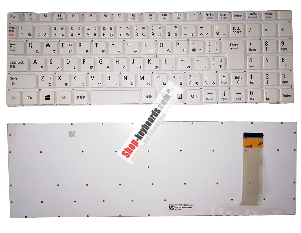 CNY IPM14G93US62003 Keyboard replacement