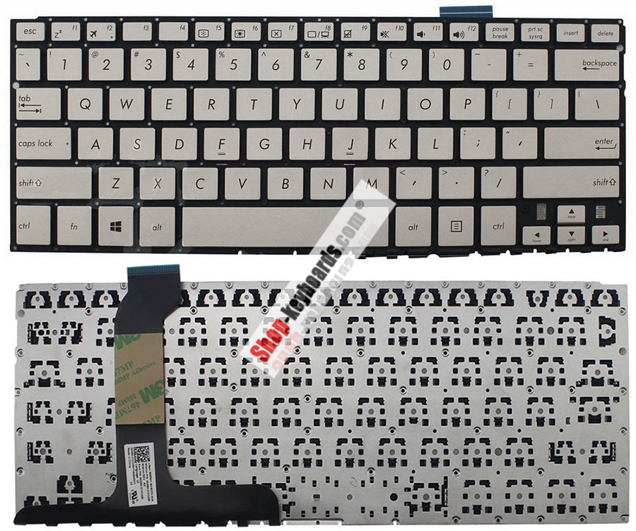 Asus 0KNB0-2131AR00 Keyboard replacement