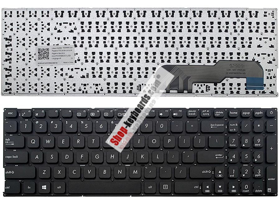 Asus 0KNB0-6132JP00 Keyboard replacement