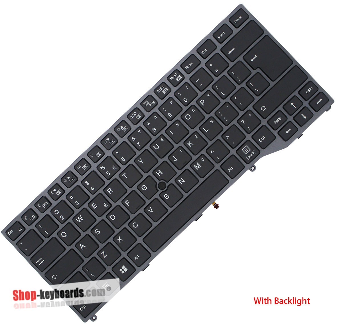 Fujitsu LifeBook E5410 Keyboard replacement