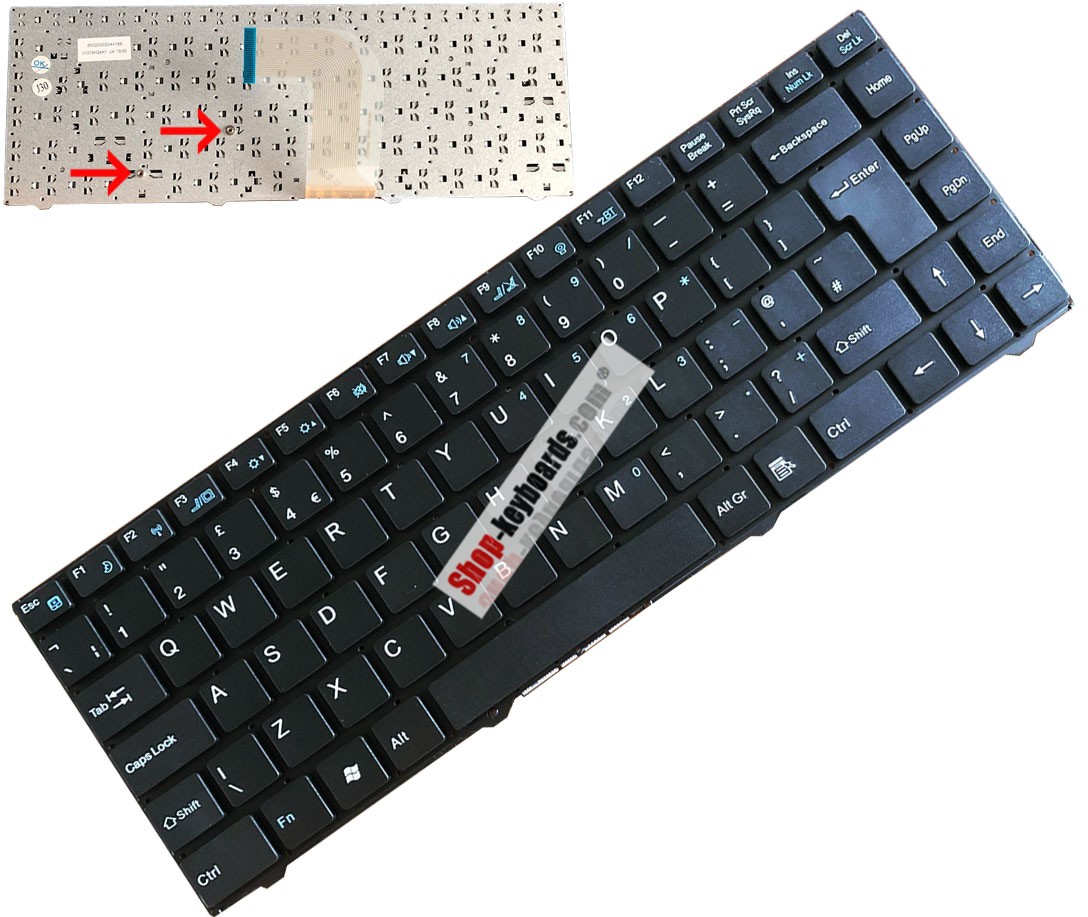 Sunrex V1313HQAK1 Keyboard replacement