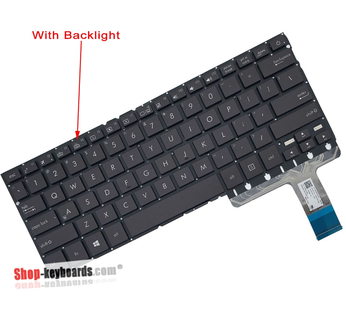 Asus 0KNB0-2101US00 Keyboard replacement
