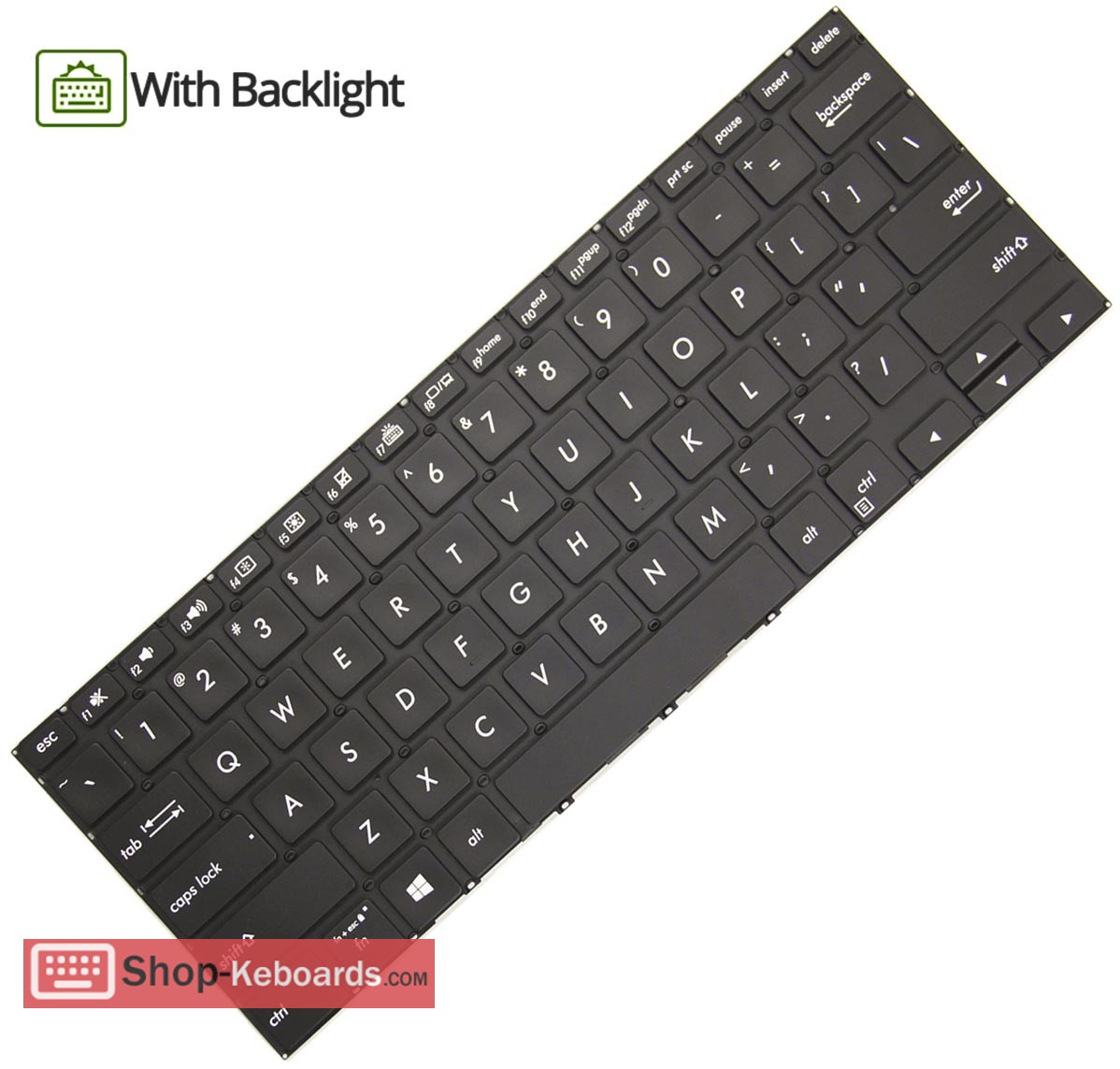Asus ZENBOOK UX362FA Keyboard replacement
