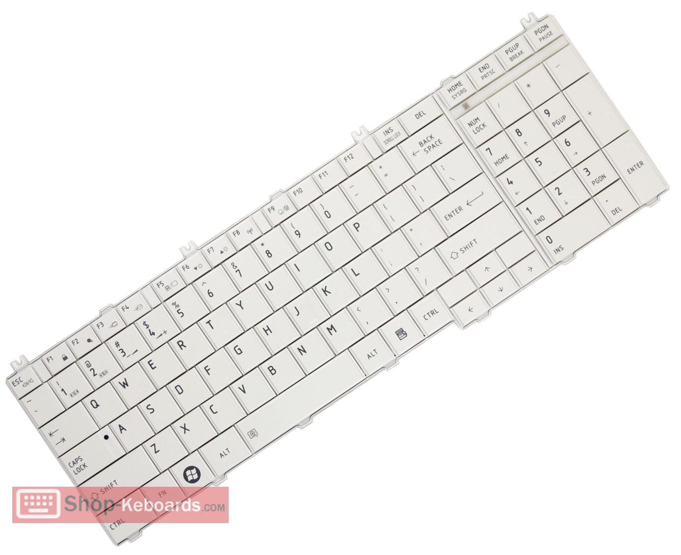 Toshiba Satellite L670-1J0  Keyboard replacement