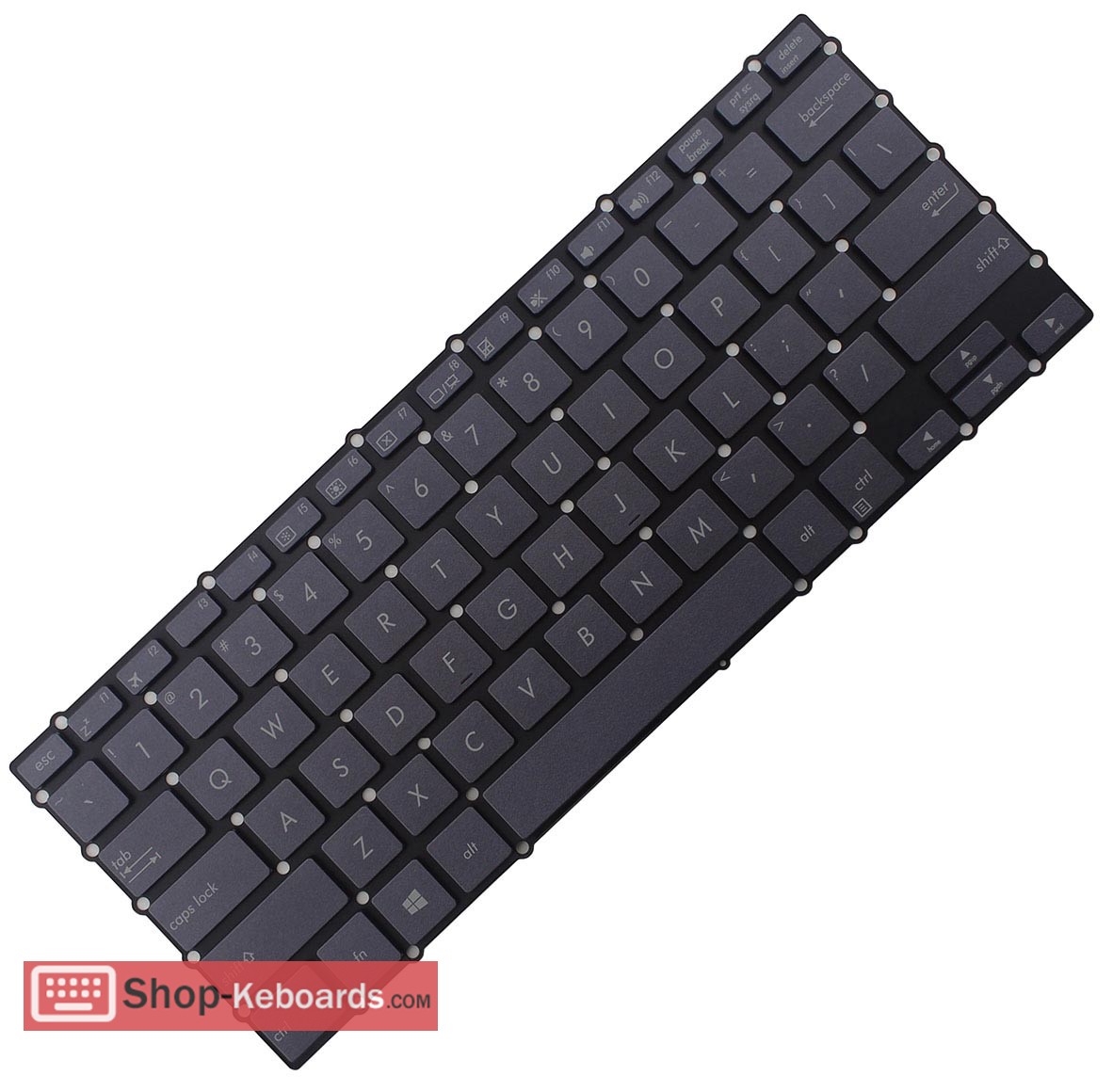 Asus NOVAGO TP370QL-EL002T  Keyboard replacement
