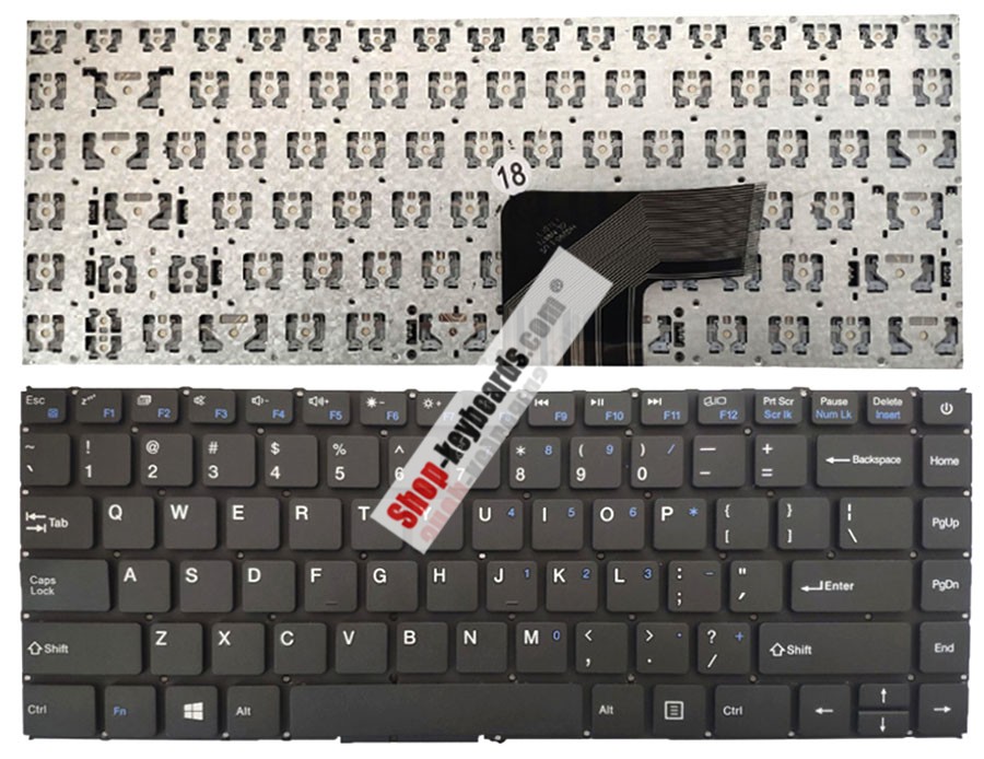 CNY Prestigio Smartbook 133S Keyboard replacement