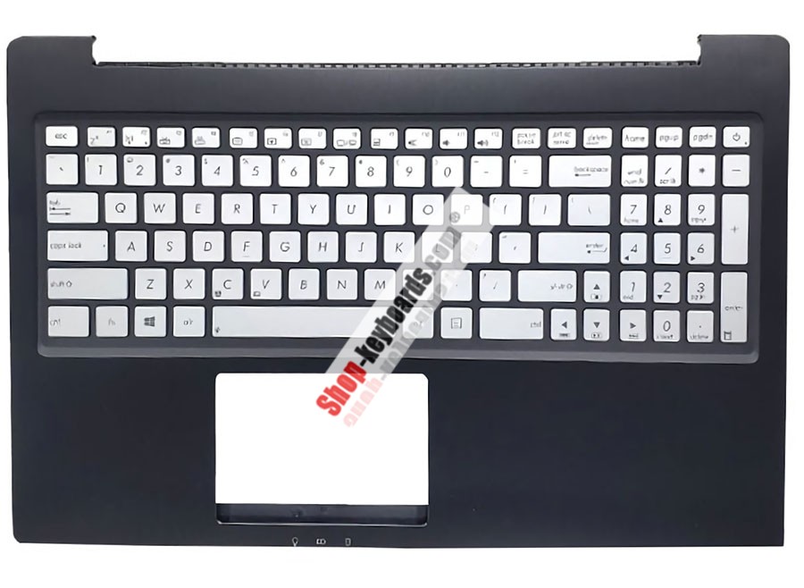 Asus 9Z.N8SLU.H0F Keyboard replacement