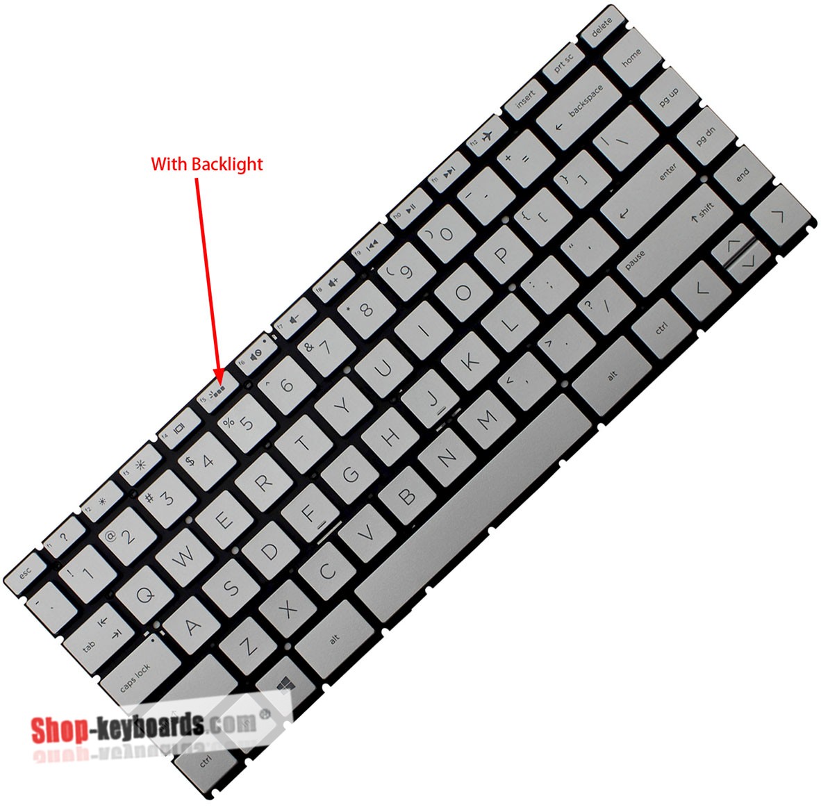 HP PAVILION 14-CE1012UR  Keyboard replacement