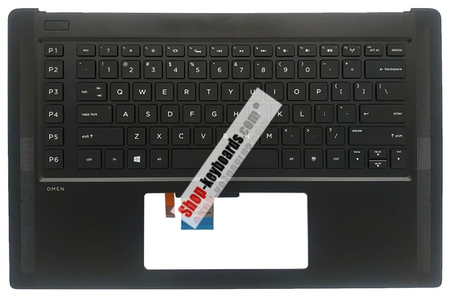 HP Omen 15-5113d Keyboard replacement