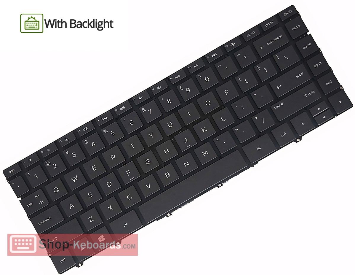 HP SPECTRE 13-AF527TU  Keyboard replacement