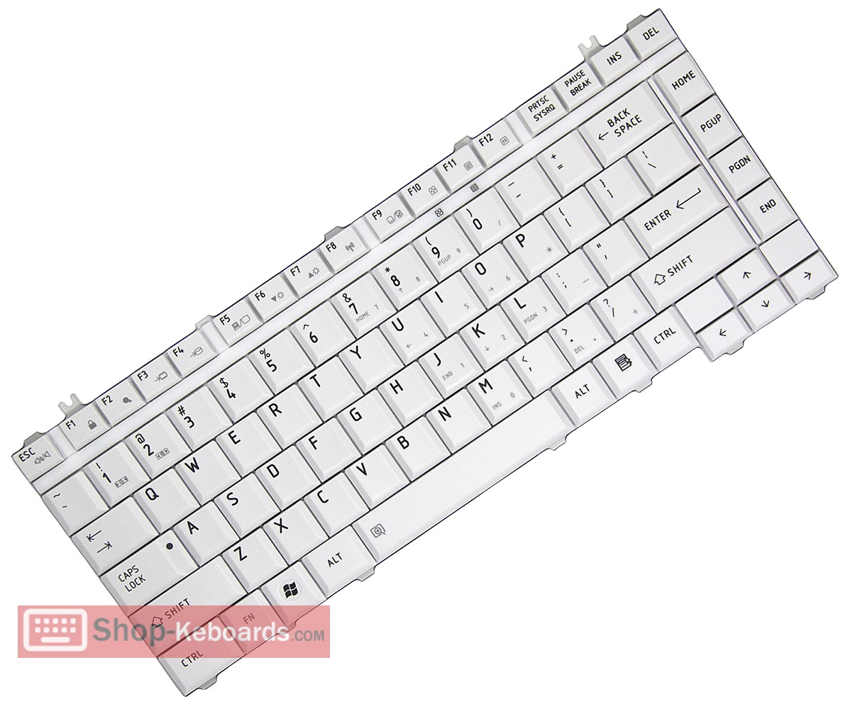 Toshiba PK1301803E0 Keyboard replacement