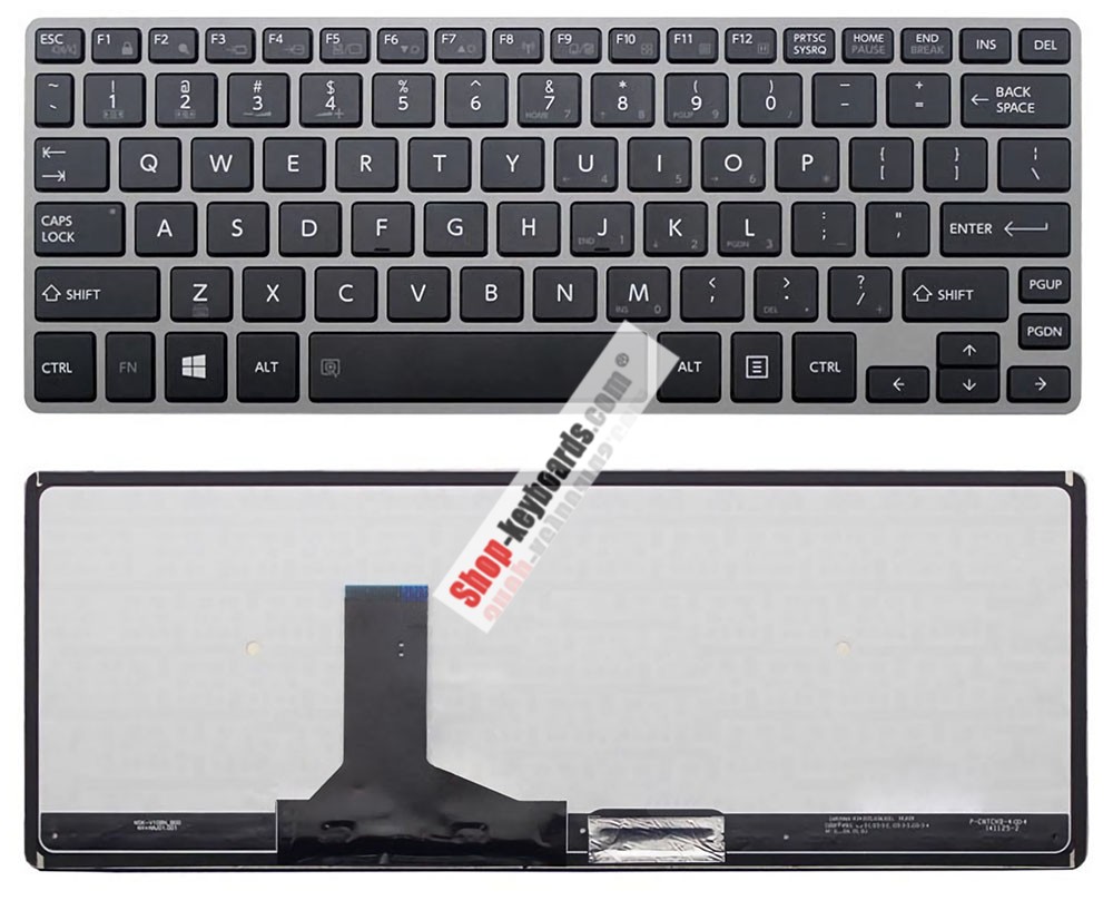 Toshiba Portege Z30-AK04S Keyboard replacement