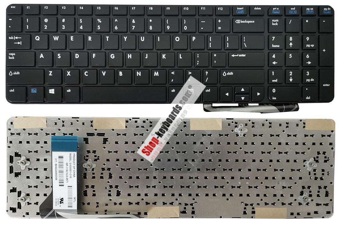 CNY MP-11N136P0-6571 Keyboard replacement