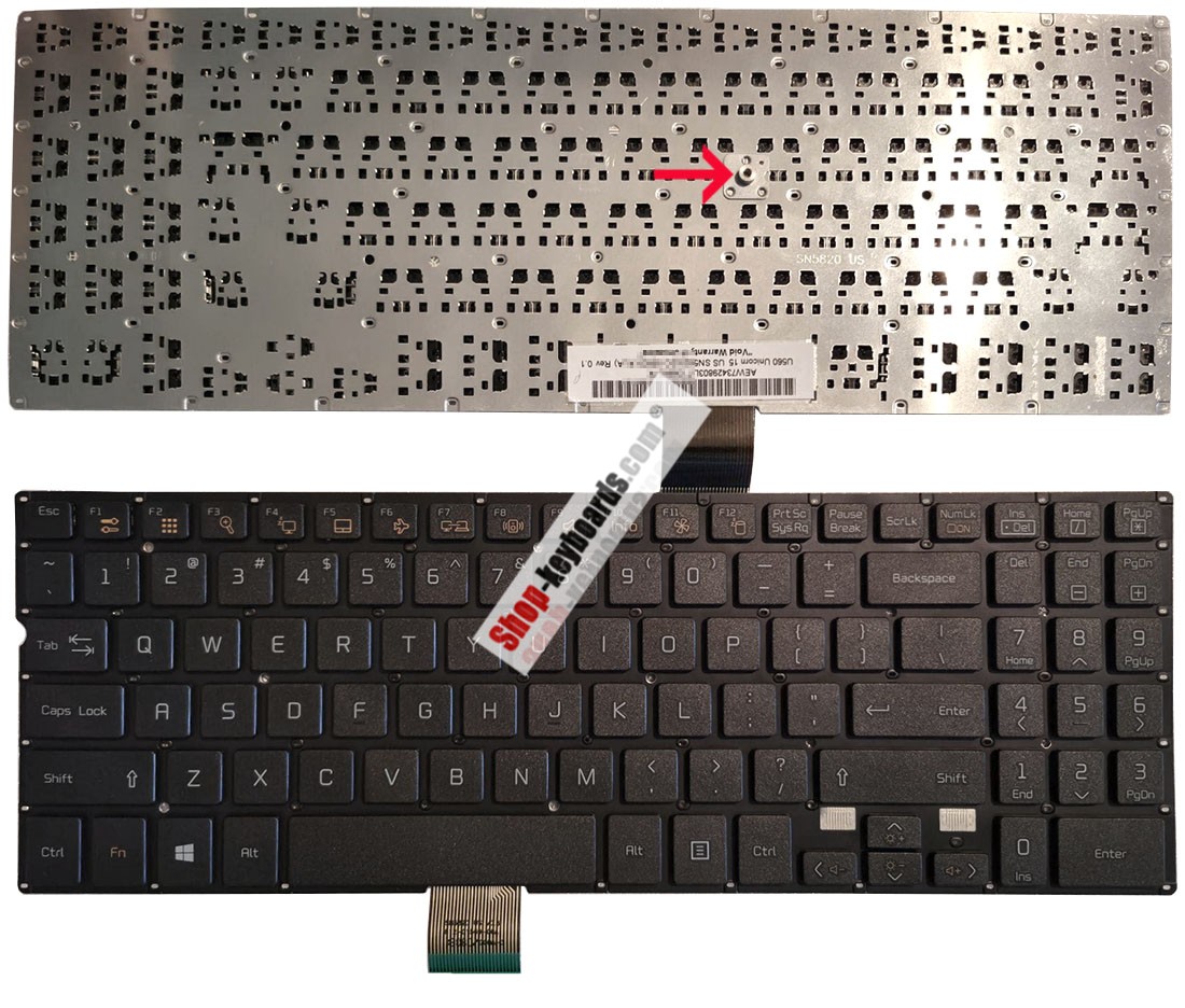 LG SG-59020-2DA Keyboard replacement