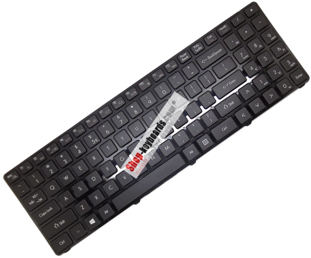 HAIER MP-12K76GB-9206 Keyboard replacement