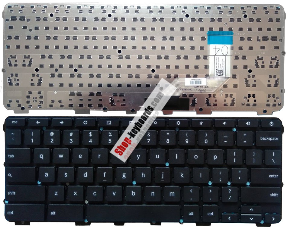 Lenovo 100e Chromebook Type 81ER Keyboard replacement