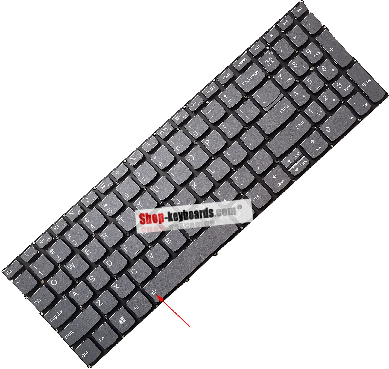 Lenovo 5CB0U43816  Keyboard replacement