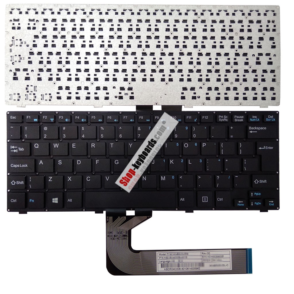 CNY TFM14N88GB-852 Keyboard replacement