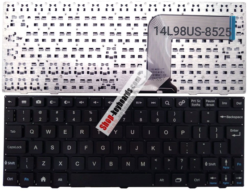 CNY MP-14L98F0-8525 Keyboard replacement