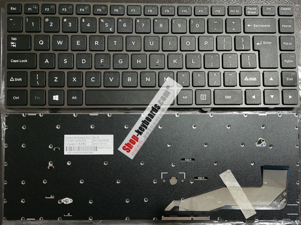 CNY SHM16G38I0-F513 Keyboard replacement