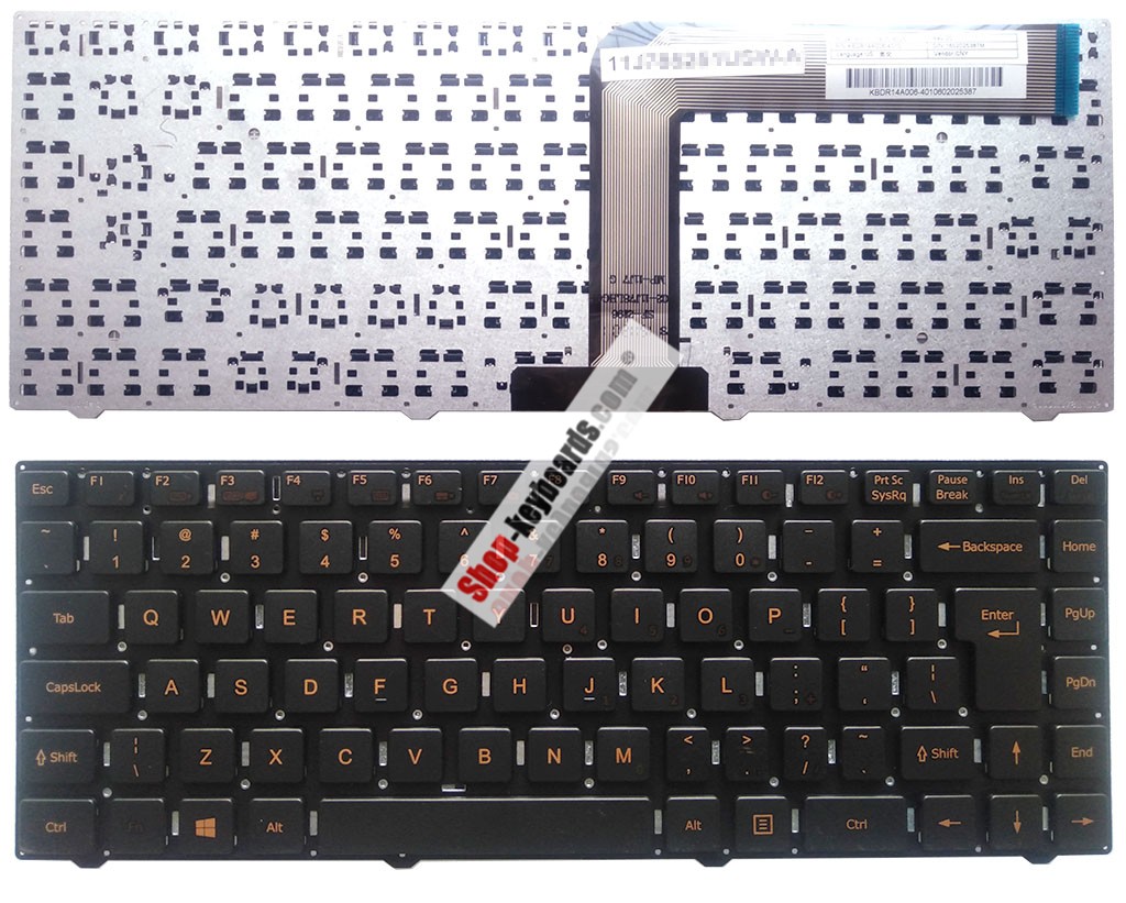 Acer ASPIRE ONE 14 Z1401-C283 Keyboard replacement