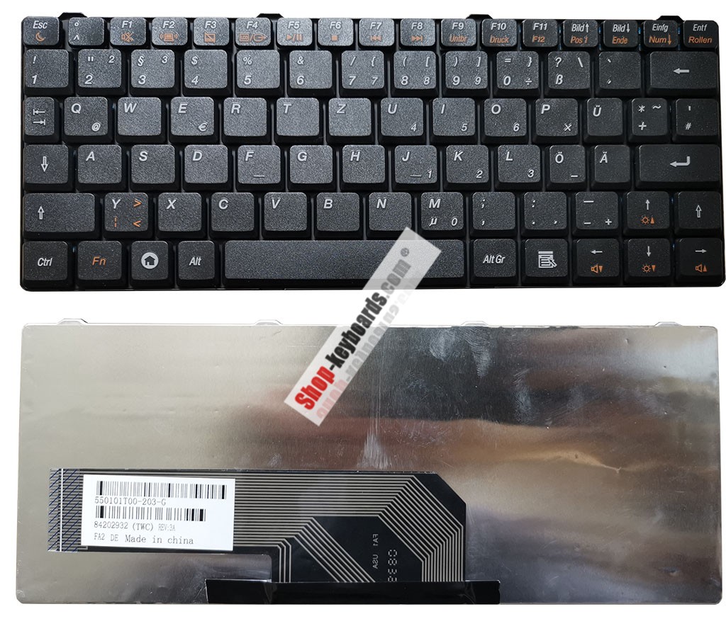 Sony 550101T00-203-G Keyboard replacement