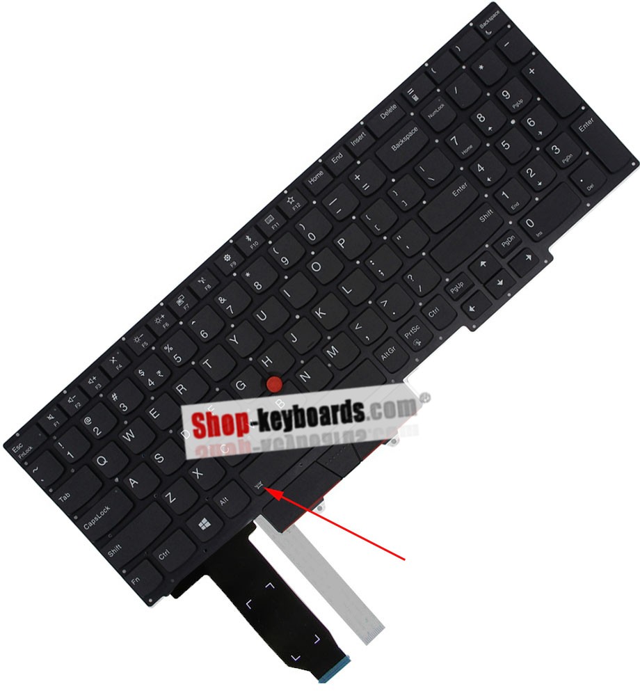 Lenovo Thinkpad E15 Gen 1 Keyboard replacement