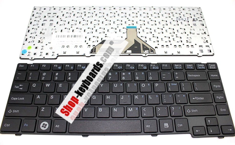 Fujitsu UH572MF012RU  Keyboard replacement