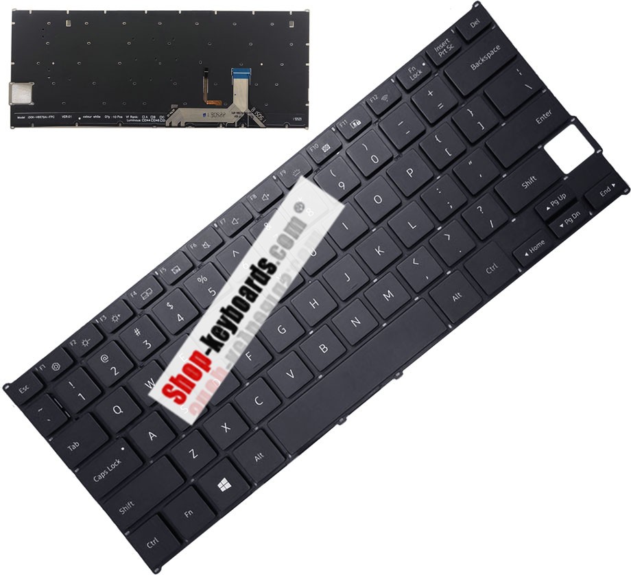 Samsung DOK-V6579A Keyboard replacement
