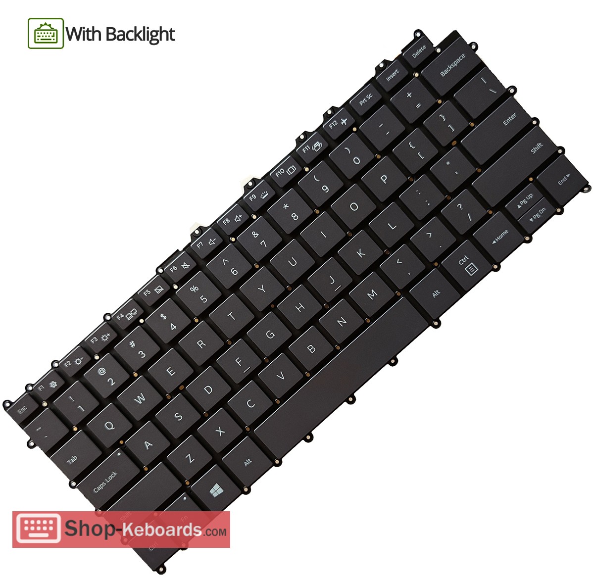 Samsung Galaxy book S NP767XCM Keyboard replacement