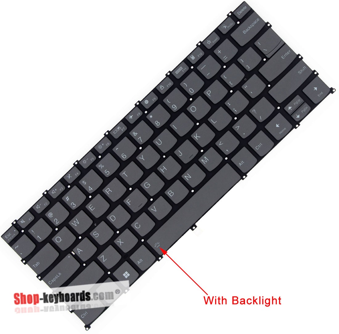 Lenovo 5CB0Y88786  Keyboard replacement
