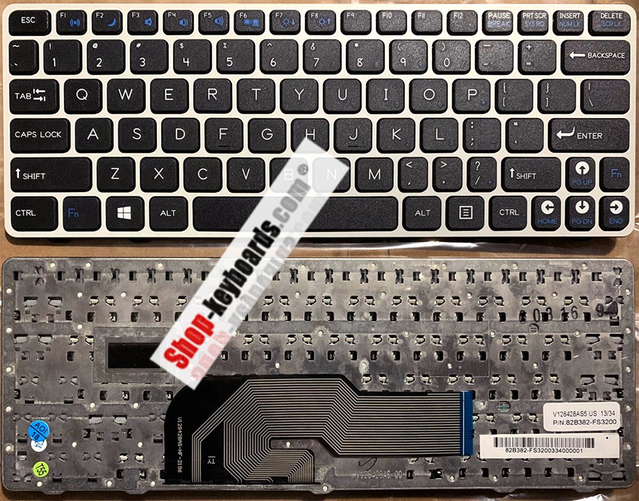 Sunrex 82B382-FS3200 Keyboard replacement