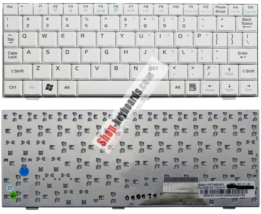 Asus Eee PC 901 Keyboard replacement