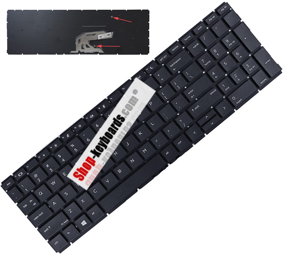 HP L45090-161 Keyboard replacement
